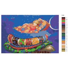 Картина по номерам Z-680 "Репродукция Виктора Низовцева. Ангел спит" 50x70 Brushes Paints