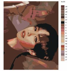 Картина по номерам W-270 "K-pop группа - Stray Kids (Стрей Кидс)" 40х50 Brushes Paints