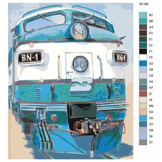 Картина по номерам W-180 "Пароход" 40х50 Brushes Paints