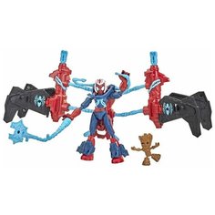 Фигурки Hasbro Spider-Man Bend and Flex Космическая миссия F3739, 2 шт.