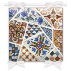 Риолис Набор для вышивания Подушка Мозаика 40 х 40 см, 1871