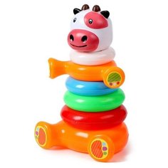 Развивающая игрушка Сима-ленд Коровка, 5273404, разноцветный