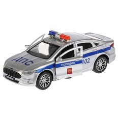 Легковой автомобиль ТЕХНОПАРК Ford Mondeo (MONDEO-P-SL), 12 см, серебристый