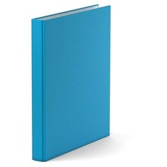 ErichKrause Папка на 2-х кольцах Neon A4, картон, 35 мм, голубой