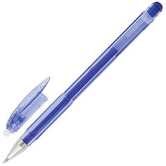 Ручка стираемая гелевая Crown "Erasable Jell", синяя, узел 0,5 мм, линия письма 0,34 мм