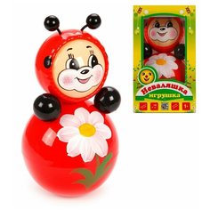 Игрушка-неваляшка Божья коровка,16,5 см Неваляшки-Котовск 6с-020 Тамбовский пороховой завод