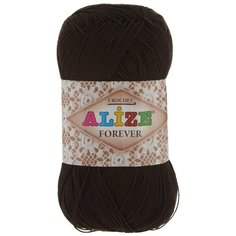 Пряжа для вязания Alize "Forever", цвет: коричневый (26), 300 м, 50 г, 5 шт