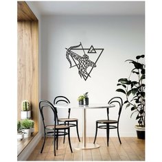 Деревянный декор настенный, панно, пазл EWA Design Стрелец Wood Trick