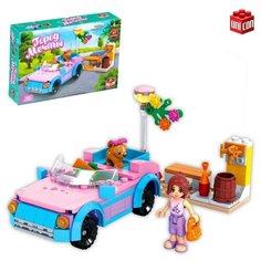 UNICON Конструктор Город Мечты «Автомобиль-кабриолет», 145 деталей