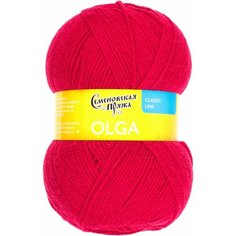 Пряжа Olga (ОльгаПШ) 50% шерсть, 50% акрил 392м/100гр (10968 гвозд_NEW)