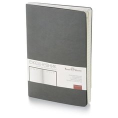 Ежедневник А5 недатированный Megapolis Flex, серый Bruno Visconti