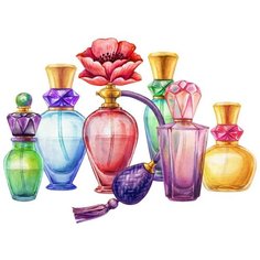 Алмазная мозаика "Прекрасный парфюм" (34 цвета) Рыжий кот