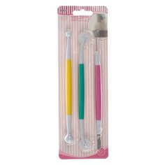 Набор инструментов для лепки из глины пластилина пластики 3 штуки Calligrata