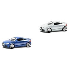 Машинка металлическая Uni-Fortune RMZ City 1:43 Audi TT Coupe, без механизмов, 2 цвета (синий/белый)