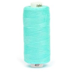 Швейные нитки IDEAL бытовые, 40/2, 366 м, 100% полиэстер, цвет 407, мятный (40/2. IDEAL.407)
