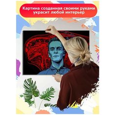 Картина по номерам фильм Чужой (Майкл Фассбендер, Прометей) - 8985 Г 60x40