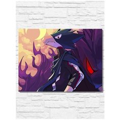 Картина по номерам на холсте аниме моя геройская академия (My hero academia) - 9319 Г 30x40