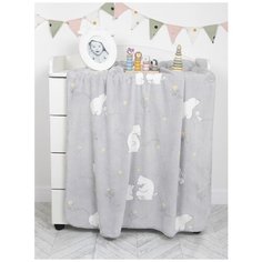 Плед для малышей MICRO FLANNEL."Мишутка", 100 х 140 Baby Nice