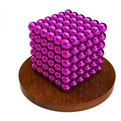 Магнитный конструктор Неокуб 216 шариков 5 мм Neocube (розовый)
