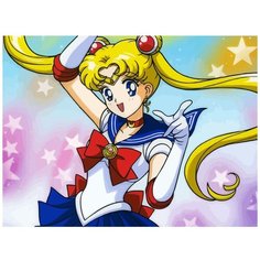 Картина по номерам на холсте Sailor Moon аниме - 4