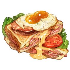 Картина по номерам на холсте еда из аниме - 9