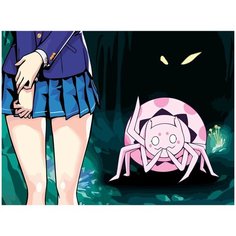 Картина по номерам на холсте Аниме Да я паук, и что же - 1