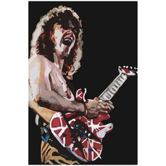 Картина по номерам на холсте Van Halen - 288 40X60
