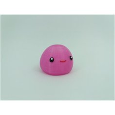 Фигурка персонажа игры Slime Rancher - Pink Slime (Розовый Слайм) Ekoprint3d