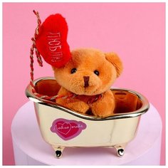 Мягкая игрушка «Люблю тебя», 10 см, цвета микс Milo Toys