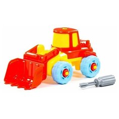 Конструктор «Погрузчик», 20 элементов Полесье