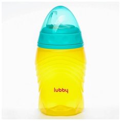 Lubby Поильник-непроливайка, 300 мл, с мягким носиком