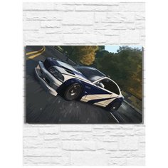 Картина по номерам на холсте игра Need For Speed Most Wanted (PS, Xbox, PC, Switch) - 11053 Г 60x40