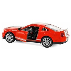Металлическая машинка игрушка 1:38 2007 Ford Shelby GT500 KT5310W инерционный в коробке Микс Kinsmart
