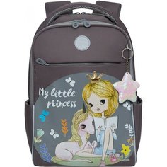 Рюкзак школьный GRIZZLY RG-267-2/2 серый
