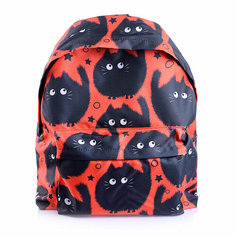 Рюкзак мягкий Коты-пушистики, 1 отделение, на молнии с двумя бегунками, большой карман на молн Centrum