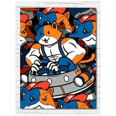 Картина по номерам на холсте игра Fortnite - 11362 В 30x40