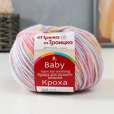 Пряжа "Кроха" 20% шерсть, 80% акрил 135м/50гр (1374 (М)) Троицкая камвольная фабрика