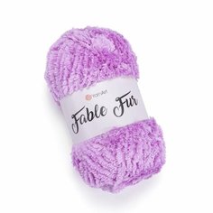 Пряжа YARNART Fable Fur, YarnArt, фукси - 978, 100% микрополиэстер, 5 мотков, 100 г, 100 м.
