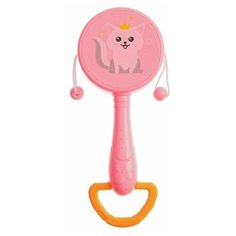 Погремушки Крошка Я Погремушка «Барабан», цвет микс