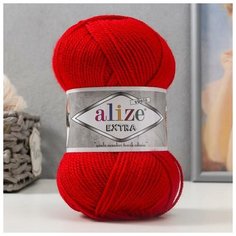 Пряжа "Extra" 100% акрил 220м/100гр (106) 5468127 Alize