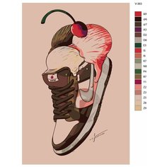 Картина по номерам V-363 "Новый арт", 40x60 см Brushes Paints