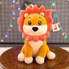 Мягкая игрушка Лев , Лев подсолнух , мягкая игрушка Лев Подсолнух ,35 см Китай