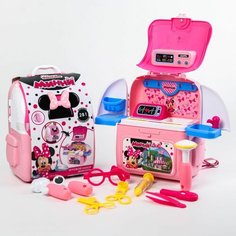 Набор доктора игровой, Минни Маус, в рюкзачке Disney