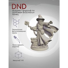 DnD Фигурка миниатюра Гендальф по мотивам Властелина Колец Нет бренда