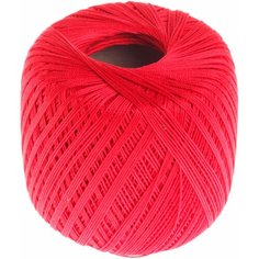 Пряжа YarnArt Violet алый (6328), 100%мерсеризованный хлопок, 282м, 50г, 1шт