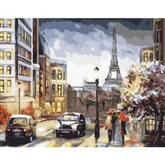 Картина по номерам Улочки Парижа 40х50 см 000 Art Hobby Home