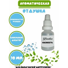Отдушка косметическая для свечей, мыла, диффузоров свежесть Нет бренда