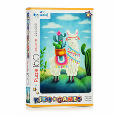 Пазл 160 "Лама". Kids Games. Origami