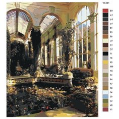 Картина по номерам W-241 "Заброшенное здание" 70x90 Brushes Paints