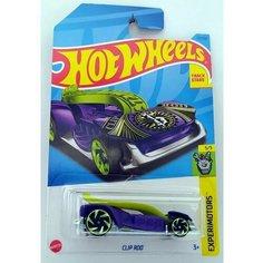 Машинка Hot Wheels коллекционная (оригинал) CLIP ROD фиолетовый HKJ28